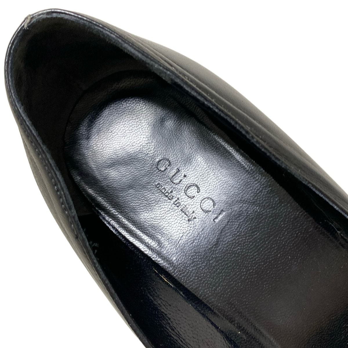 Gucci Pumps 37 C Women's - Black Outsole Reupholstered Leather