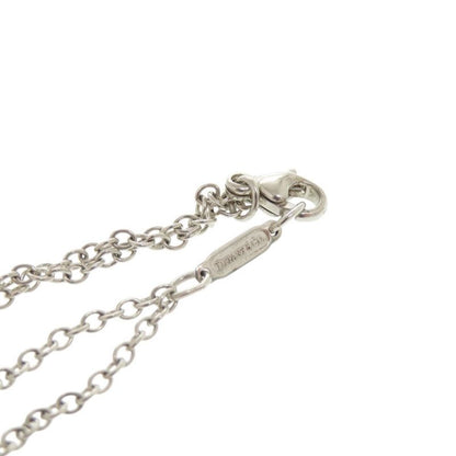 Tiffany & Co Man in the Moon Double Chain Silver 925 Necklace 1812 Tiffany & Co