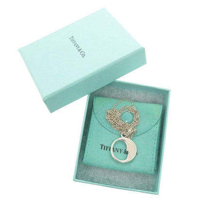 Tiffany & Co Man in the Moon Double Chain Silver 925 Necklace 1812 Tiffany & Co