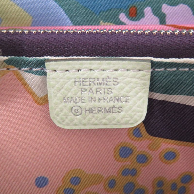 Hermes Azap Silk-in Compact Vaux Epson Silk Veil Fizz Cass Is U Stamp (made in