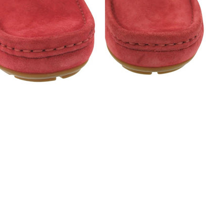Gucci Driving Shoes Interlocking G 5386587 Suede Red Shoes Red 2025 Gucci