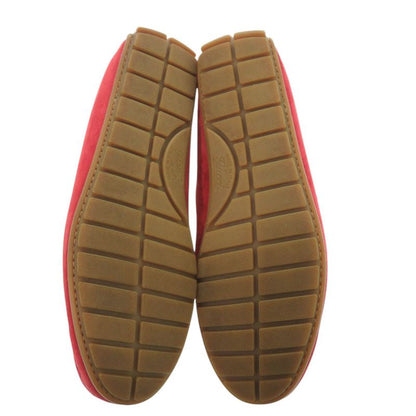 Gucci Driving Shoes Interlocking G 5386587 Suede Red Shoes Red 2025 Gucci