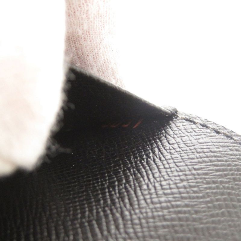 Solid None Similar Louis Vuitton Agenda MM Epi R20042 Noir Black Notebook Cabas