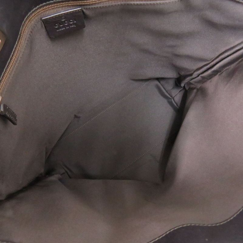 Gucci 002 1098 GG Canvas Beige Tote Bag 0707 Gucci