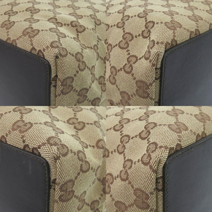 Gucci 002 1098 GG Canvas Beige Tote Bag 0707 Gucci