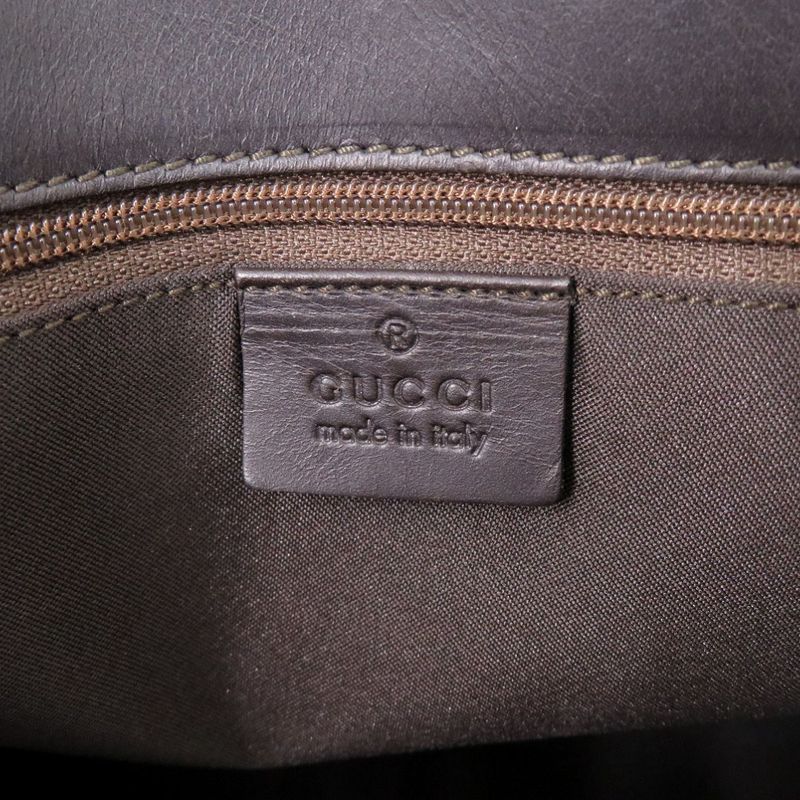 Gucci 002 1098 GG Canvas Beige Tote Bag 0707 Gucci