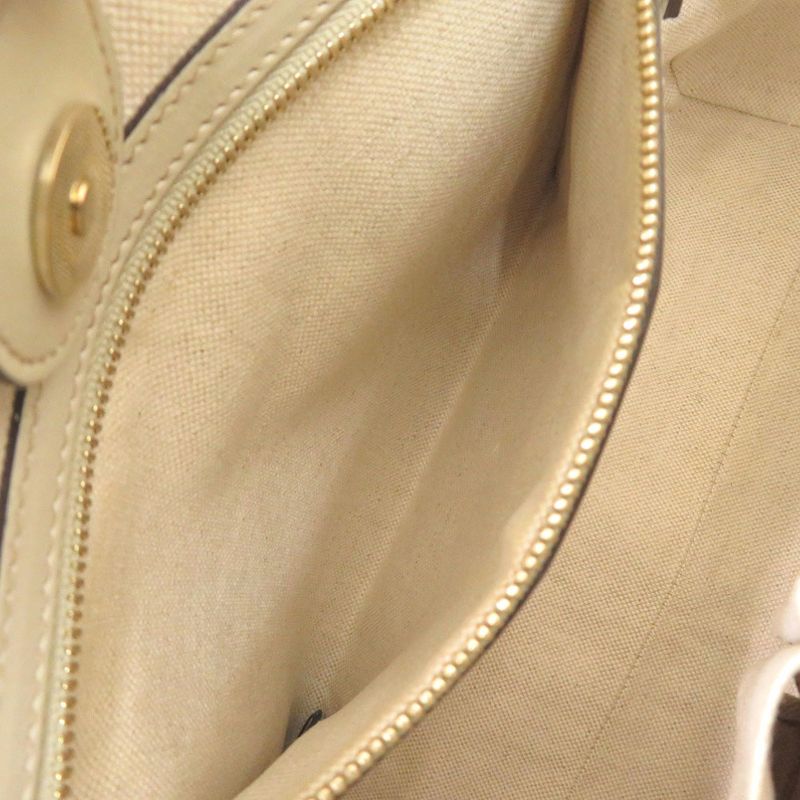 Gucci Sherry Line 257061 GG Canvas Beige Tote Bag 0087 Gucci