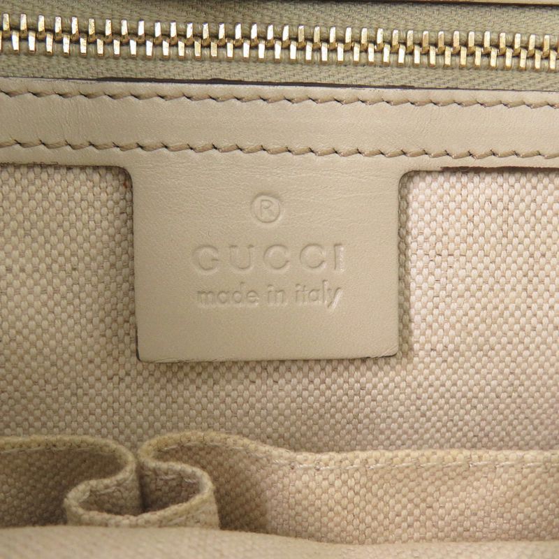 Gucci Sherry Line 257061 GG Canvas Beige Tote Bag 0087 Gucci