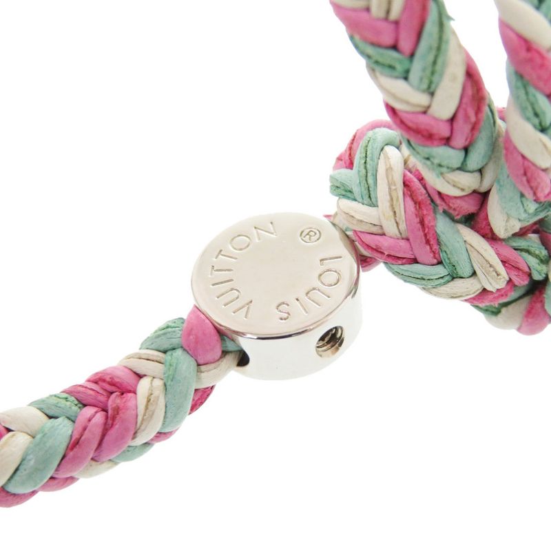 Louis Vuitton Bracelet Friendship M6793e Leather Multicolor Bracelet LV 1737