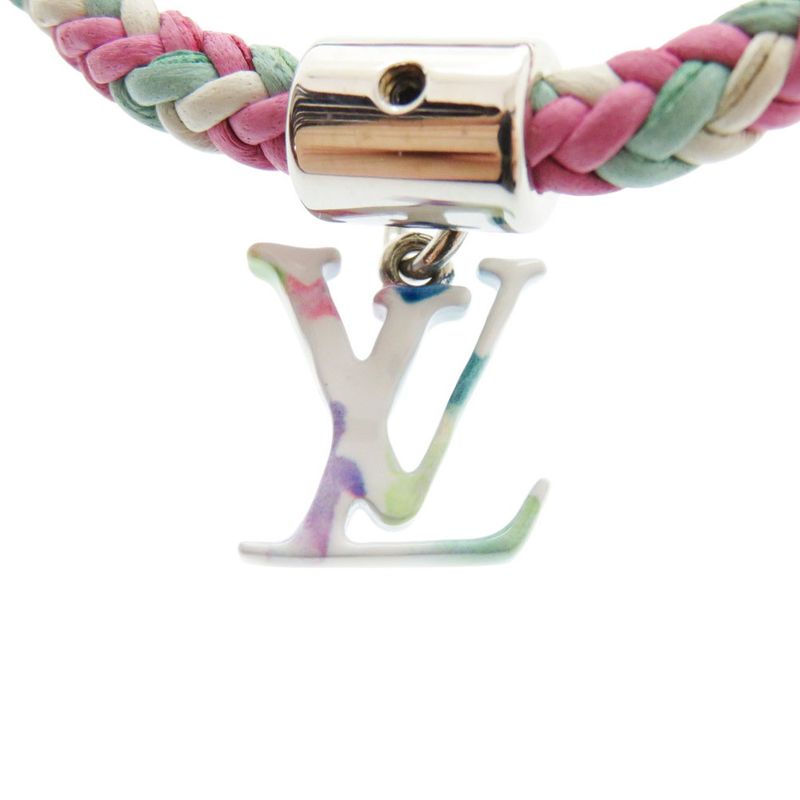 Louis Vuitton Bracelet Friendship M6793e Leather Multicolor Bracelet LV 1737