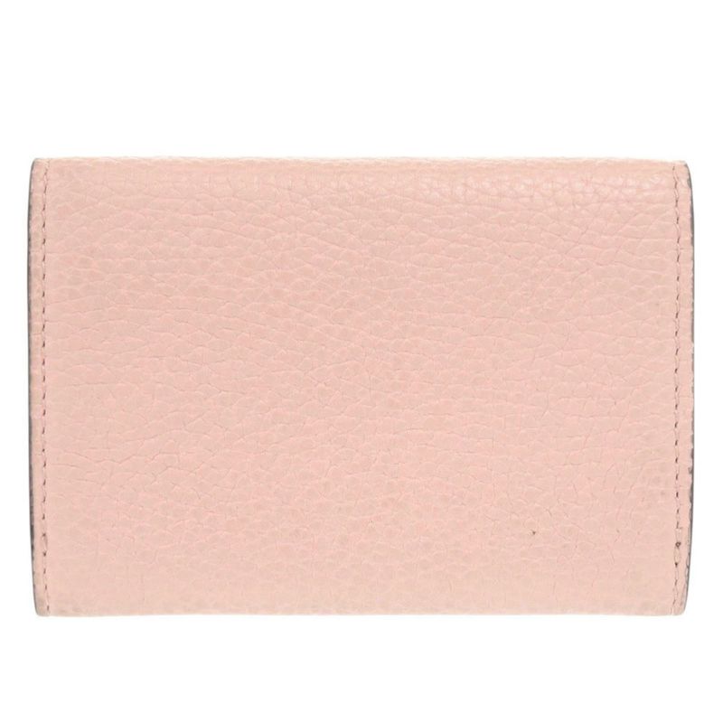 Gucci Horsebit 745983 Leather Pink Card Case Business Card Holder 0069 Gucci