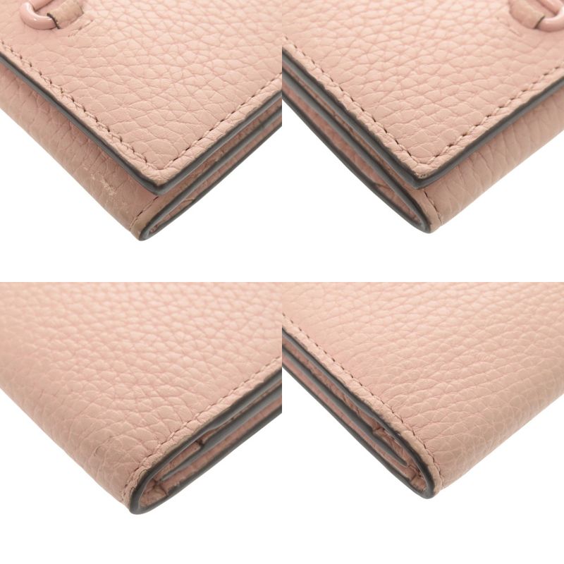 Gucci Horsebit 745983 Leather Pink Card Case Business Card Holder 0069 Gucci