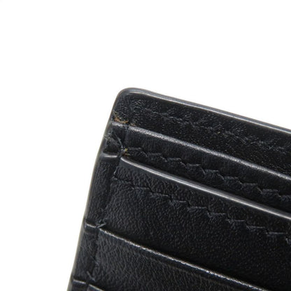 Saint Laurent Paris Patent Leather Black Bifold Wallet Billfold Black 1980