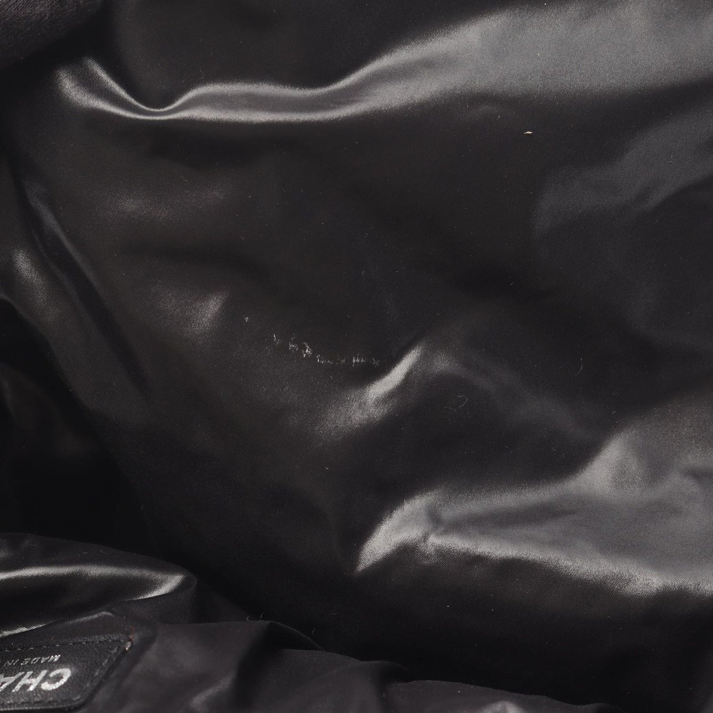 Chanel Rucksack Backpack Matelasse Neon Off-White/black Canvas Coco Mark Logo