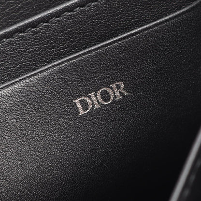 Dior Shoulder Bag Elite Oblique Navy/Black Canvas Leather Oblique Shoulder