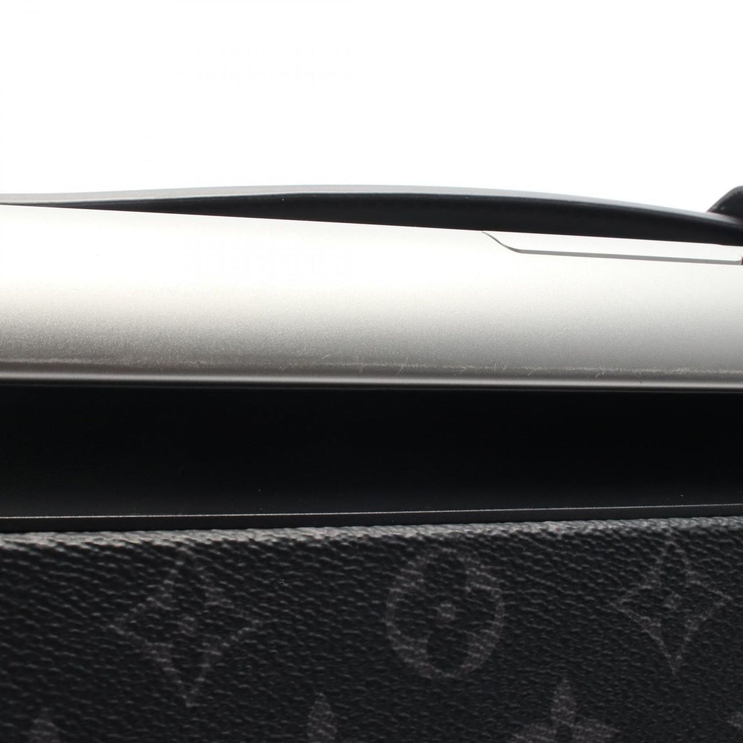 Louis Vuitton Carry Bag Horizon 55 Monogram Eclipse M23002 PVC Coated Canvas