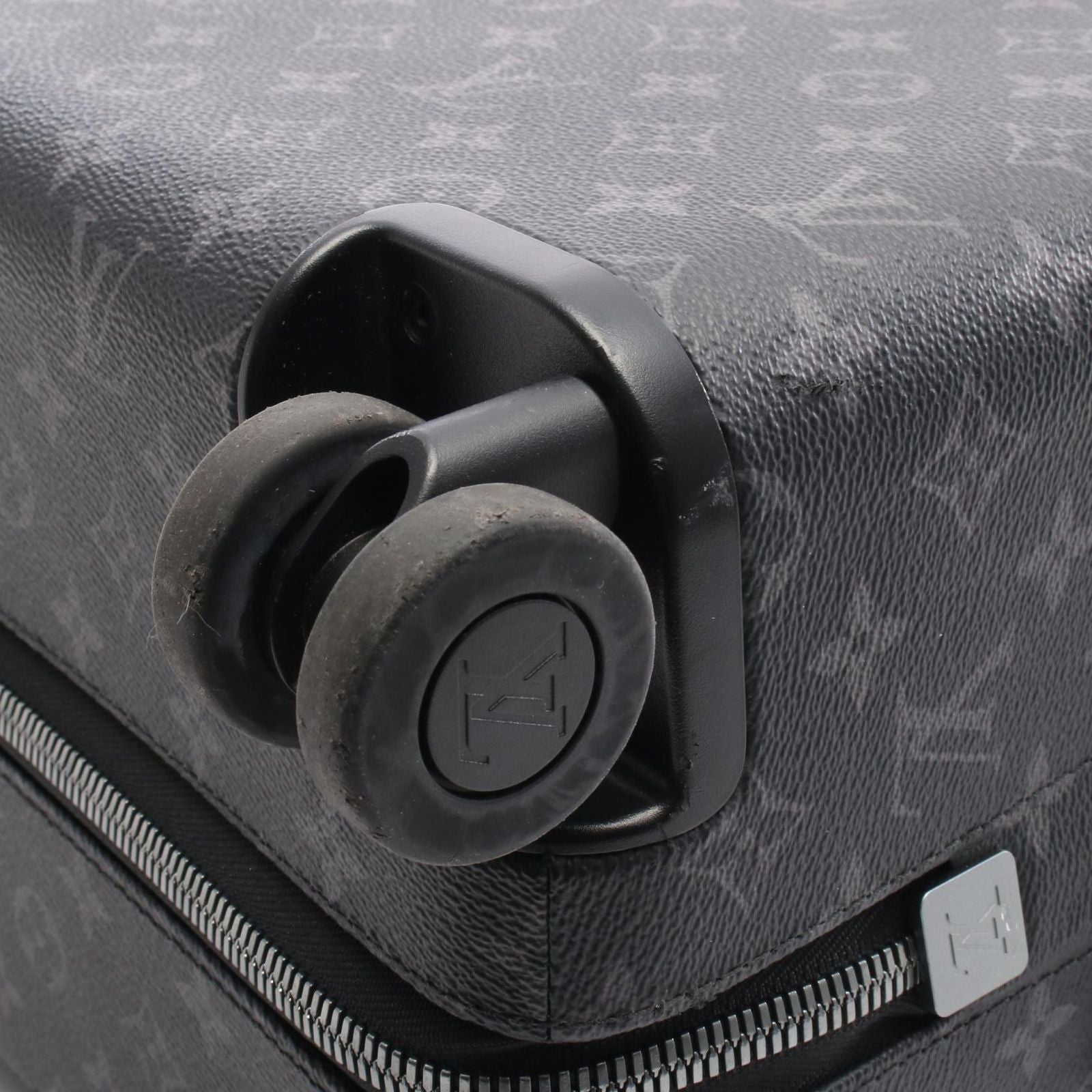 Louis Vuitton Carry Bag Horizon 55 Monogram Eclipse M23002 PVC Coated Canvas