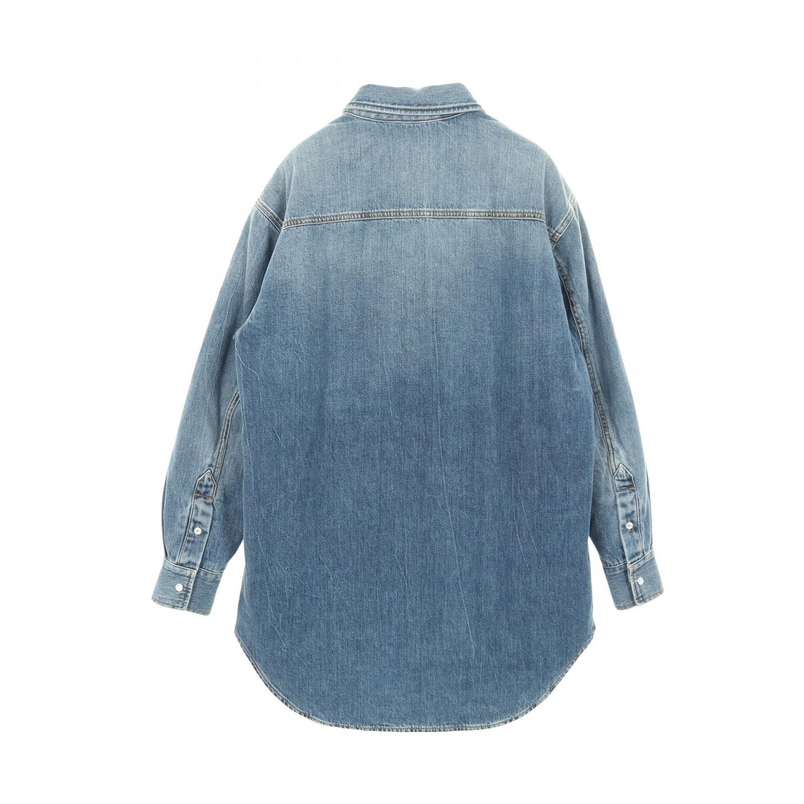 Gucci Denim Jacket Washed Organic Denim Shirt 772882 Other Denim Jacket Ladies