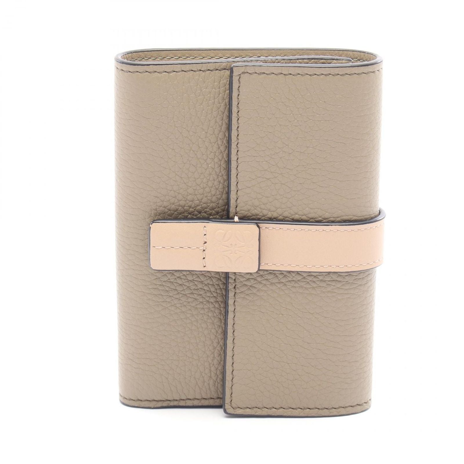 Loewe Trifold Wallet Trifold Wallet Olive Leather Trifold Wallet Ladies a