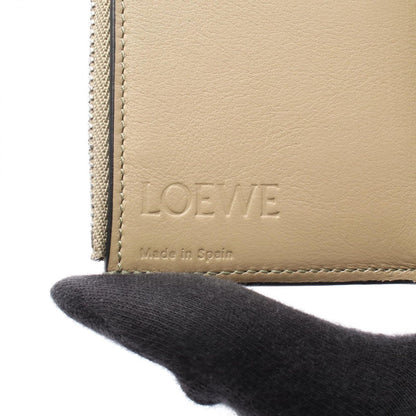 Loewe Trifold Wallet Trifold Wallet Olive Leather Trifold Wallet Ladies a