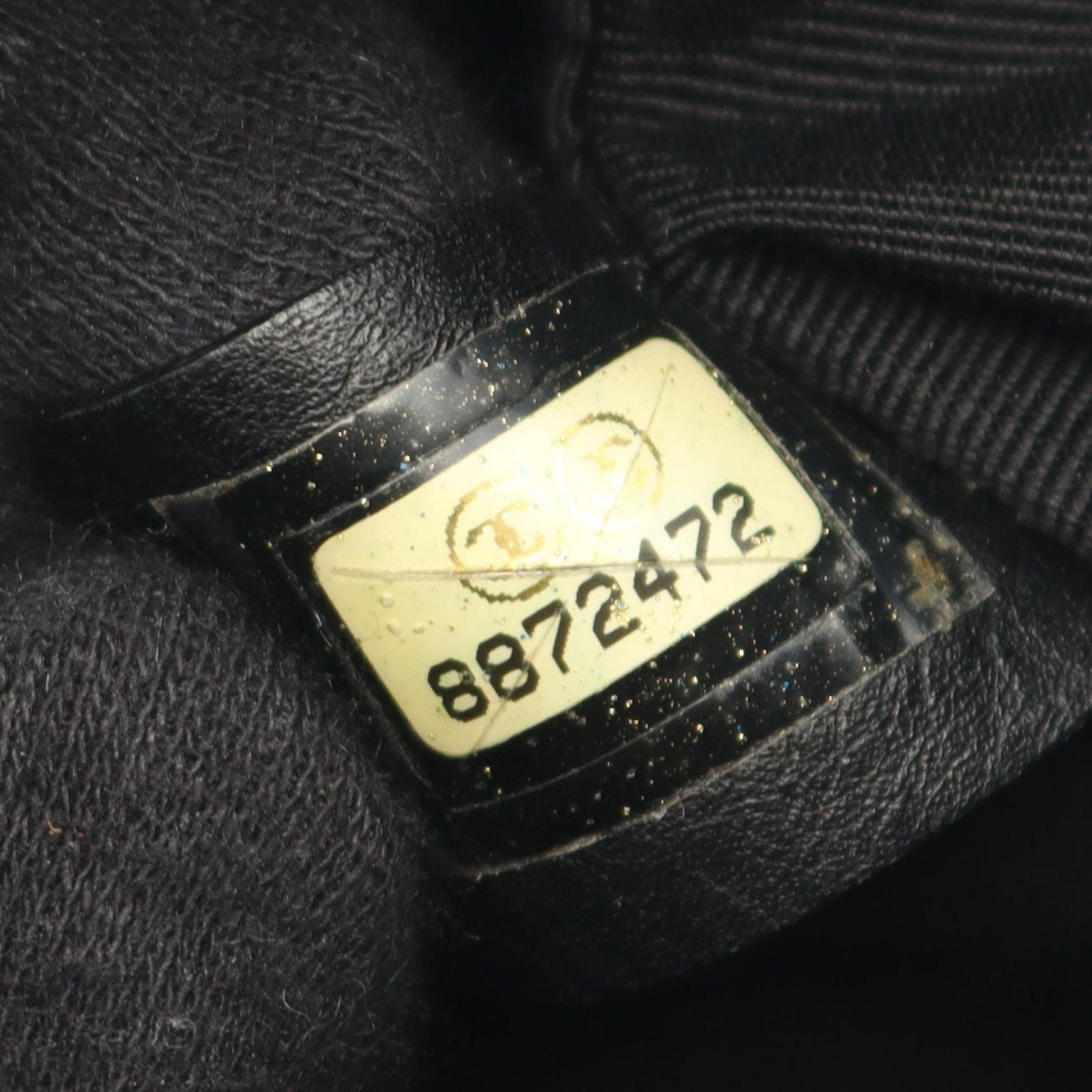 Chanel Shoulder Bag Matelasse Black Caviar Skin (grained Calf) Matelasse Chain