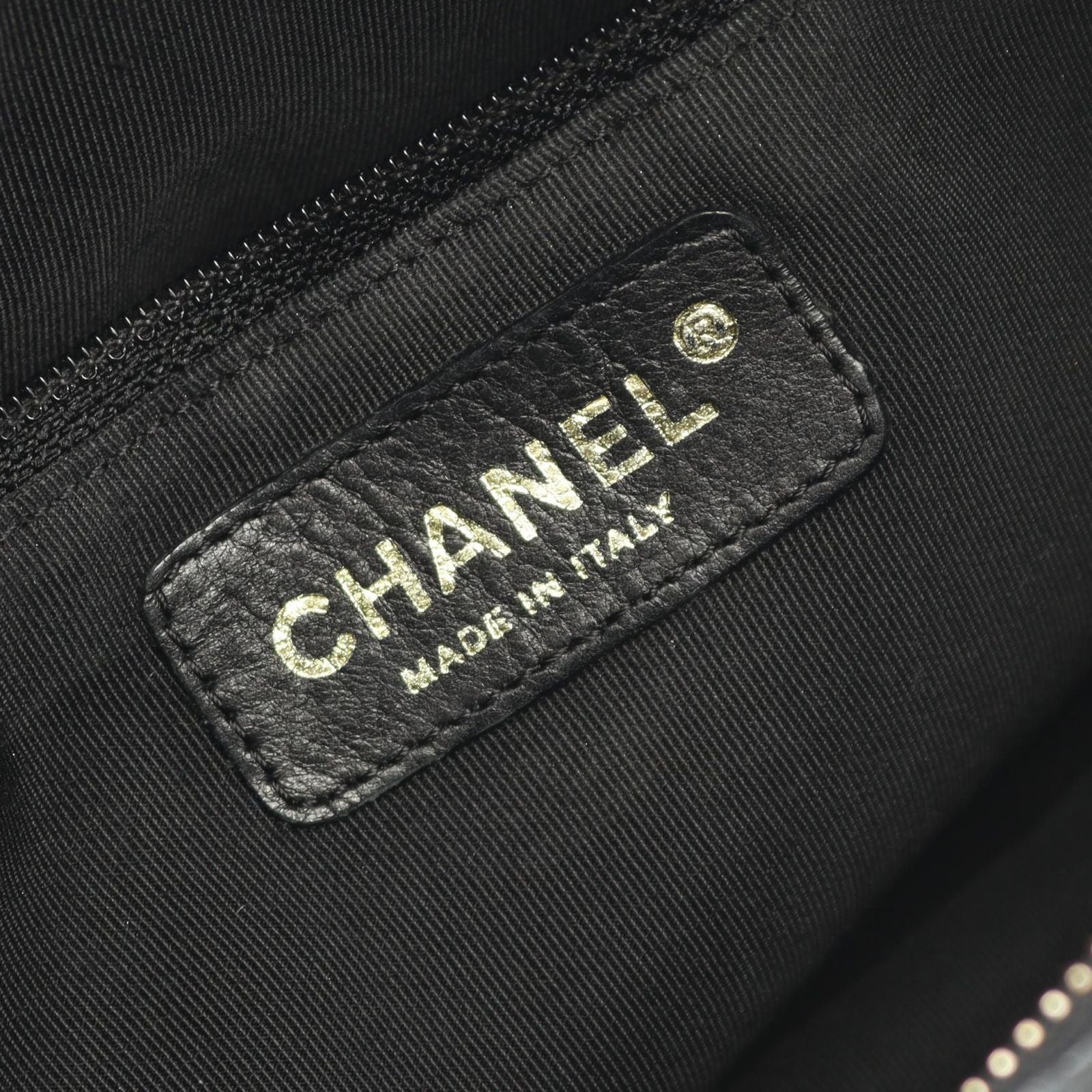 Chanel Shoulder Bag Matelasse Black Caviar Skin (grained Calf) Matelasse Chain