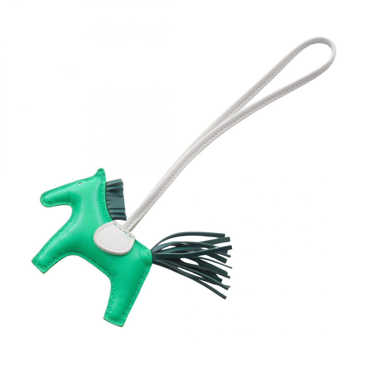 Hermes Charm Rodeo PM Malachite Blue Brum /malachite/blue Brum Other