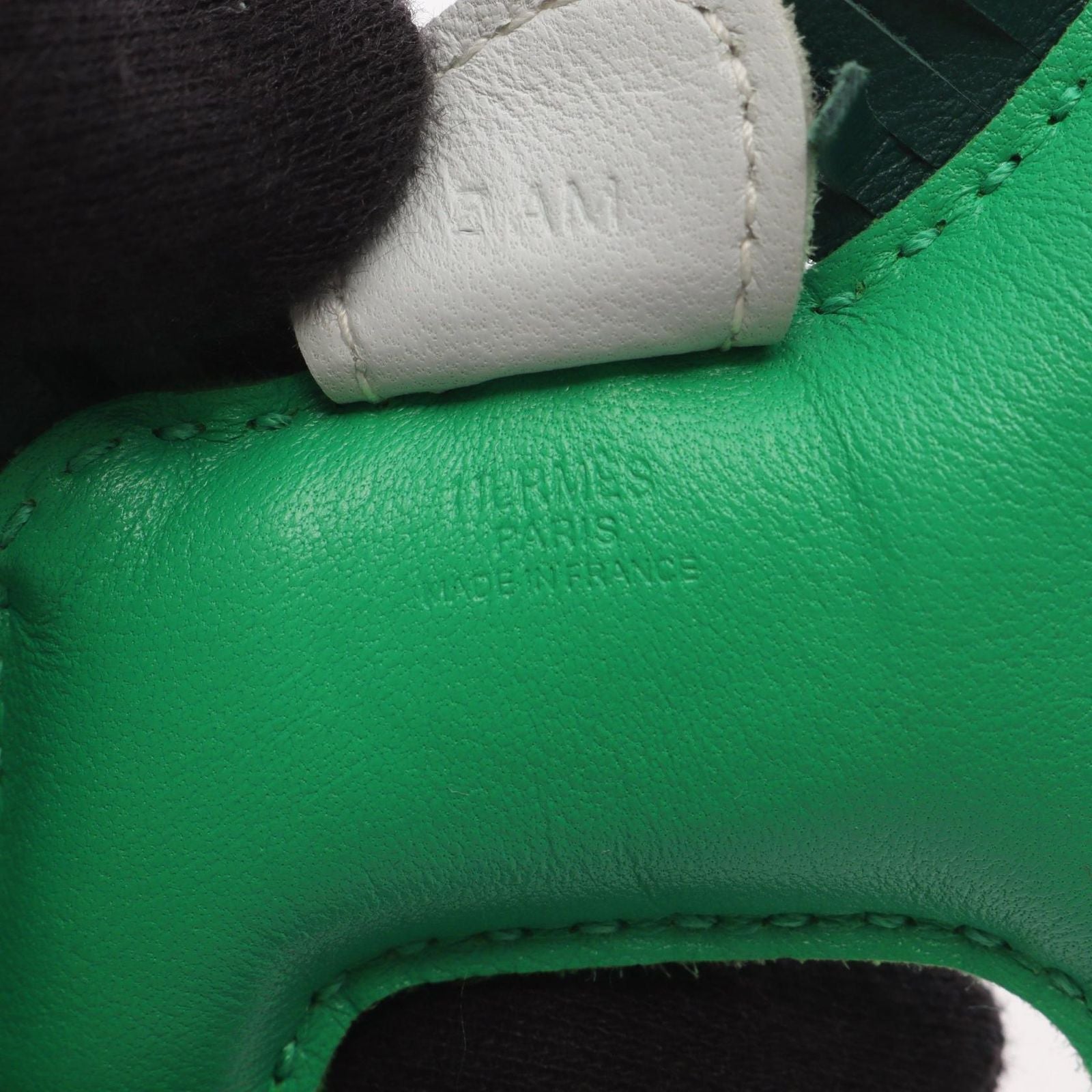 Hermes Charm Rodeo PM Malachite Blue Brum /malachite/blue Brum Other