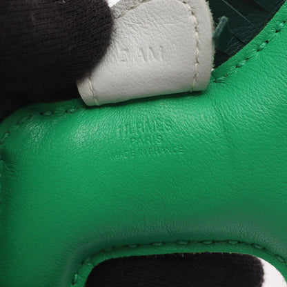 Hermes Charm Rodeo PM Malachite Blue Brum /malachite/blue Brum Other