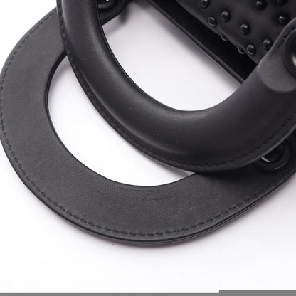 Dior Handbag Lady Dior Mini Black Leather Lady Dior Studded 2way Tote Ladies