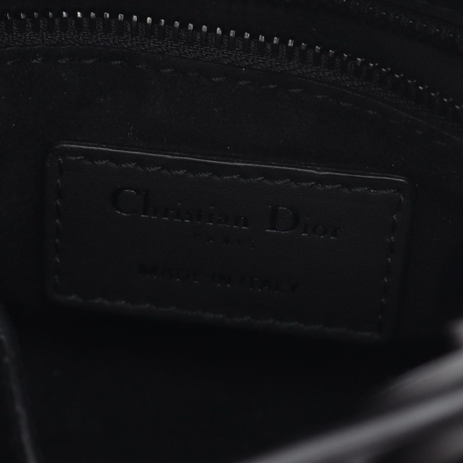 Dior Handbag Lady Dior Mini Black Leather Lady Dior Studded 2way Tote Ladies