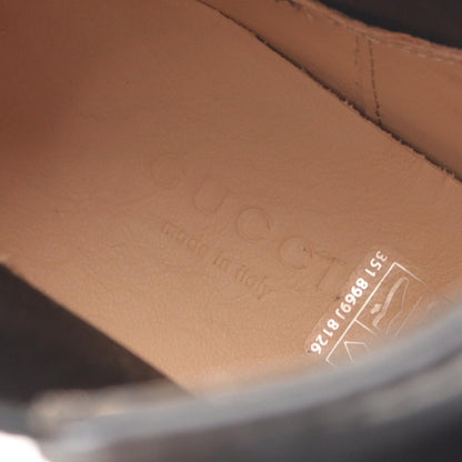 Gucci Boots Mid Heel Boots Leather Boots Women's a