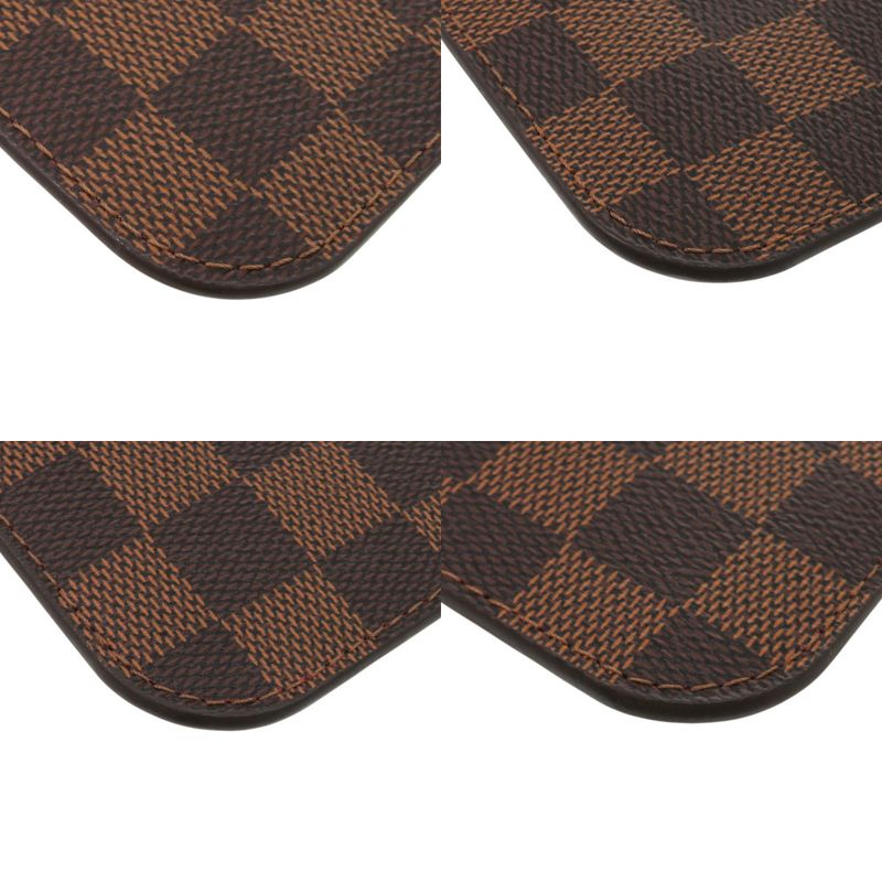 Louis Vuitton Neverfull Pouch MM GM Damier Canvas Damier Three Pouch LV 2187