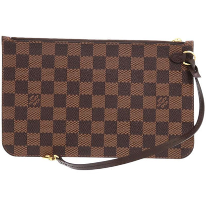 Louis Vuitton Neverfull Pouch MM GM Damier Canvas Damier Three Pouch LV 2187