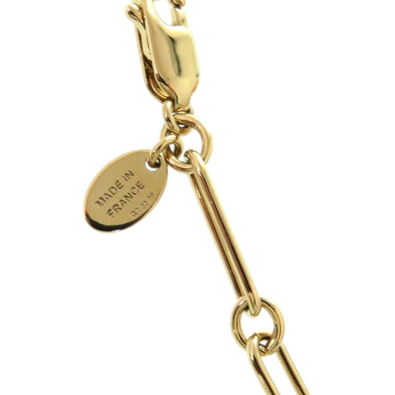 Hermes Kelly Amulet Maroquinier Kelly Buffalo Horn GP Black Necklace 1891 Hermes