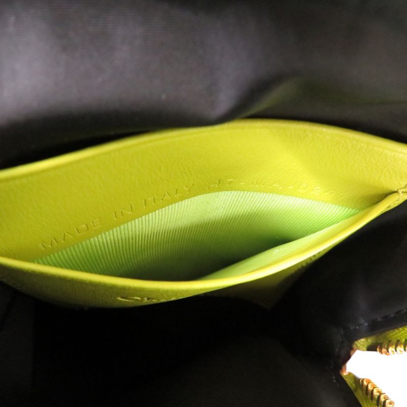 Christian Dior Multifunction Travel Shoulder Bag 47-Ma-0244 Nylon Yellow Green