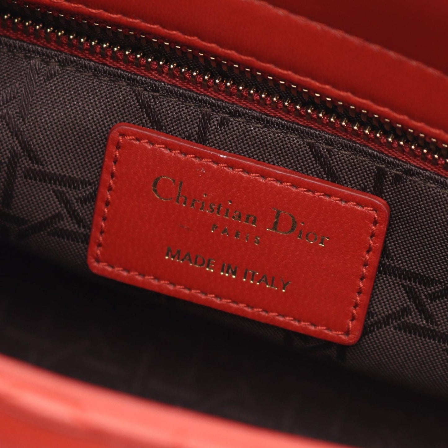Dior Handbag Lady Dior My Abcdior Lady Dior Small Cannage 29-Ma-1107 Red