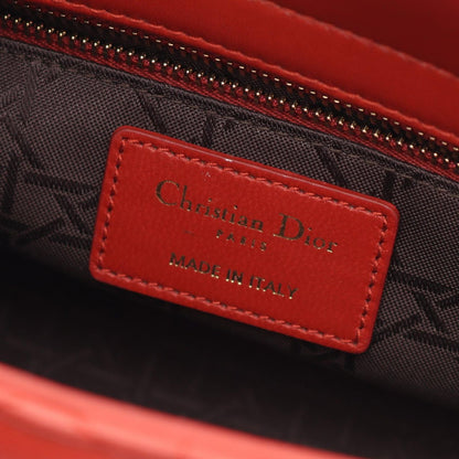 Dior Handbag Lady Dior My Abcdior Lady Dior Small Cannage 29-Ma-1107 Red