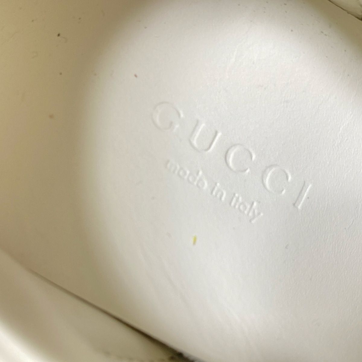 Gucci Sneakers 34 Women's Ace Be Star 498205 Ivory X Gold X Multi Insole