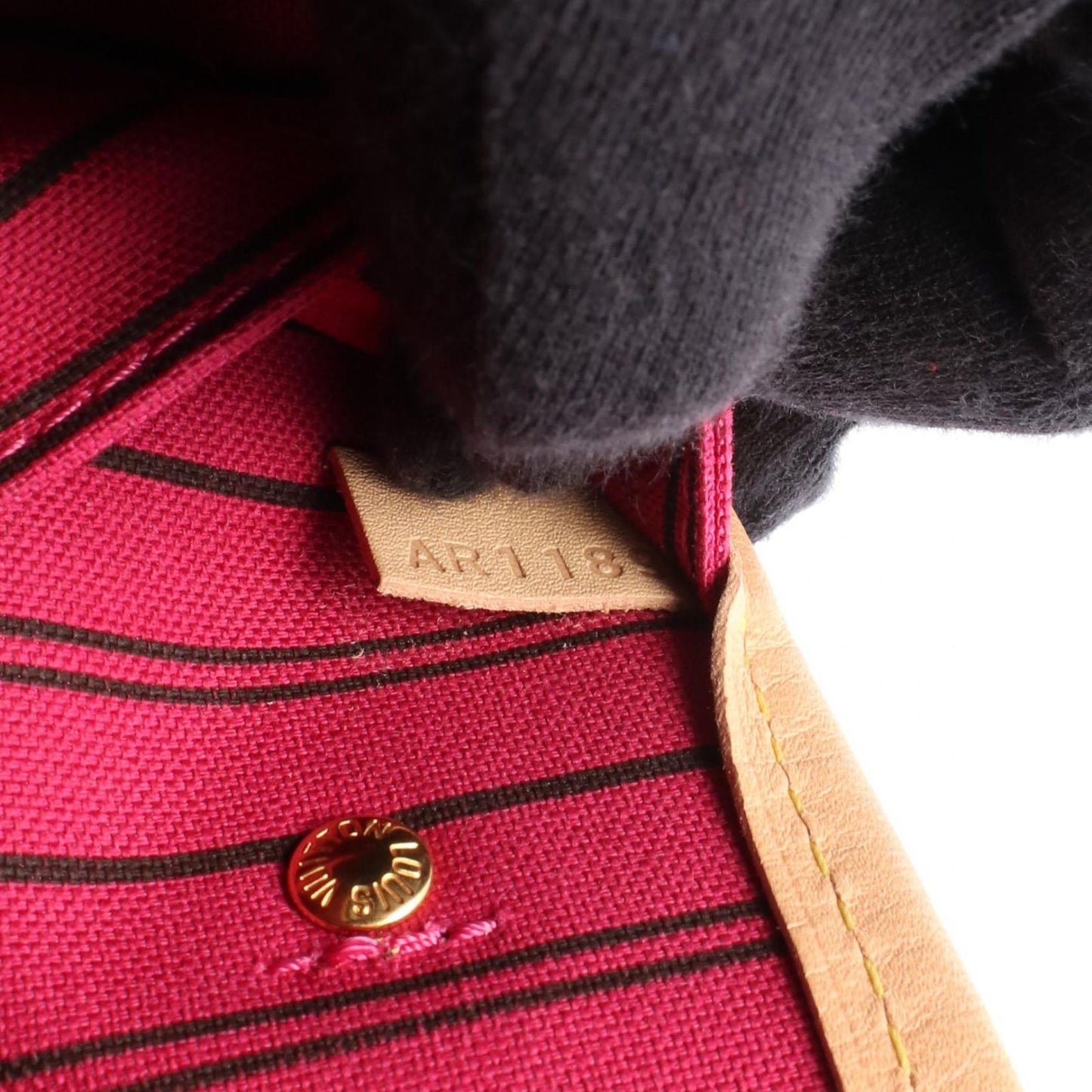 Louis Vuitton Tote Bag Neverfull PM Monogram Pivoine M41245 PVC Coated Canvas