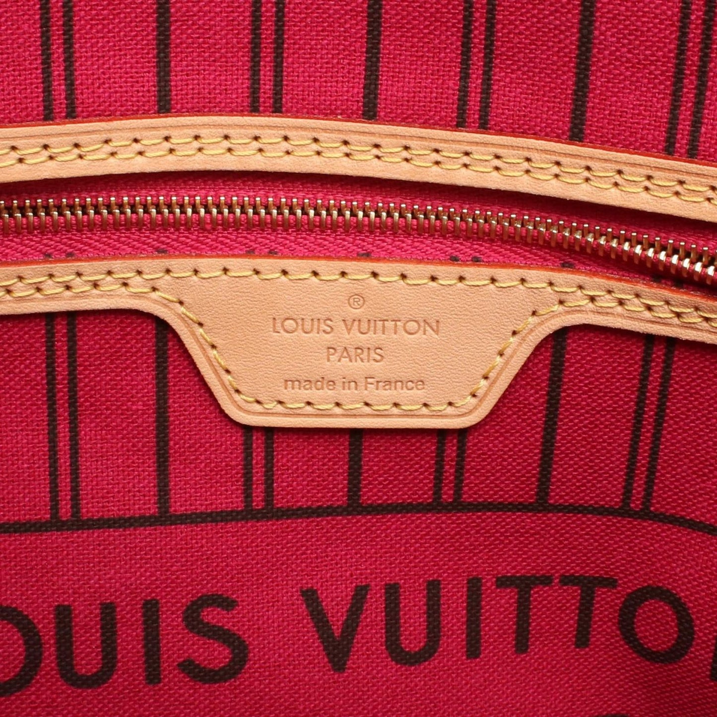 Louis Vuitton Tote Bag Neverfull PM Monogram Pivoine M41245 PVC Coated Canvas