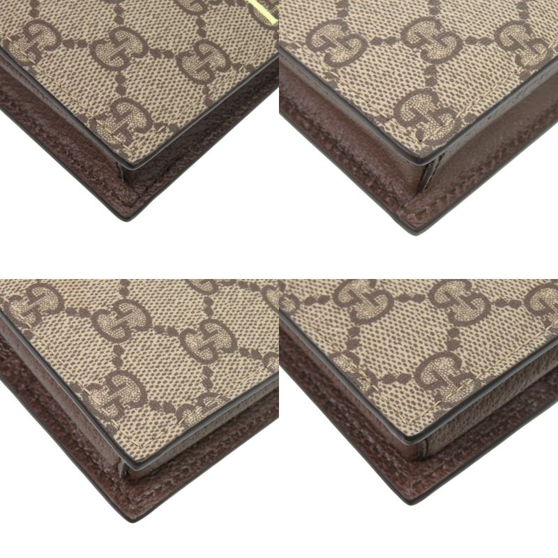 Unused Gucci Chain Wallet Rainbow Bananya Collaboration 701061 2149 GG Supreme