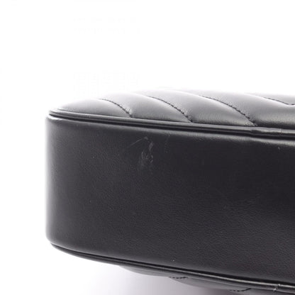 Saint Laurent Paris Saint Laurent Paris Shoulder Bag Lou Monogram 574494 Black