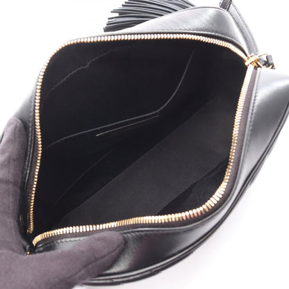 Saint Laurent Paris Saint Laurent Paris Shoulder Bag Lou Monogram 574494 Black