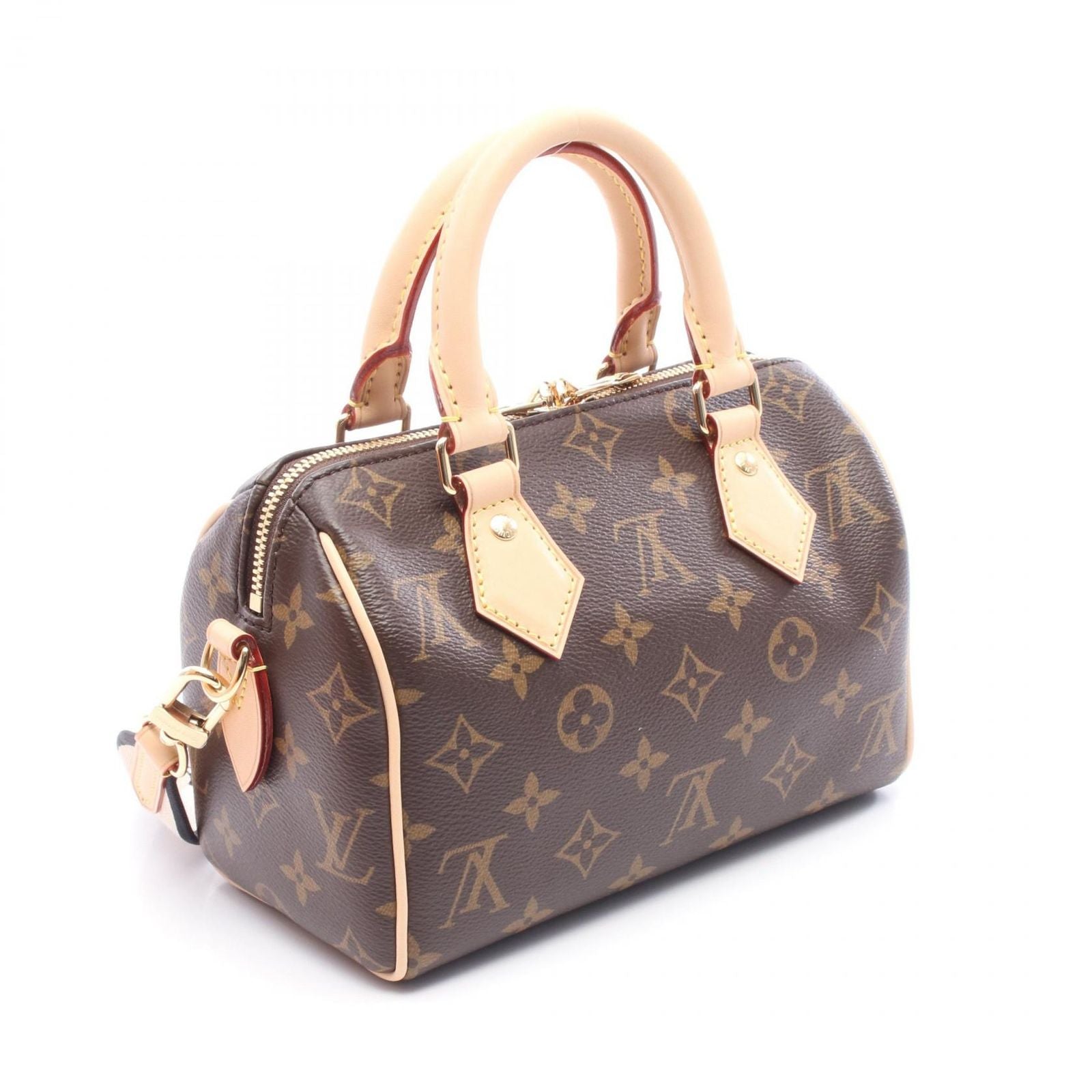 Louis Vuitton Handbag Speedy Bandouliere 20 Monogram M46234 Noir Pvc Coated