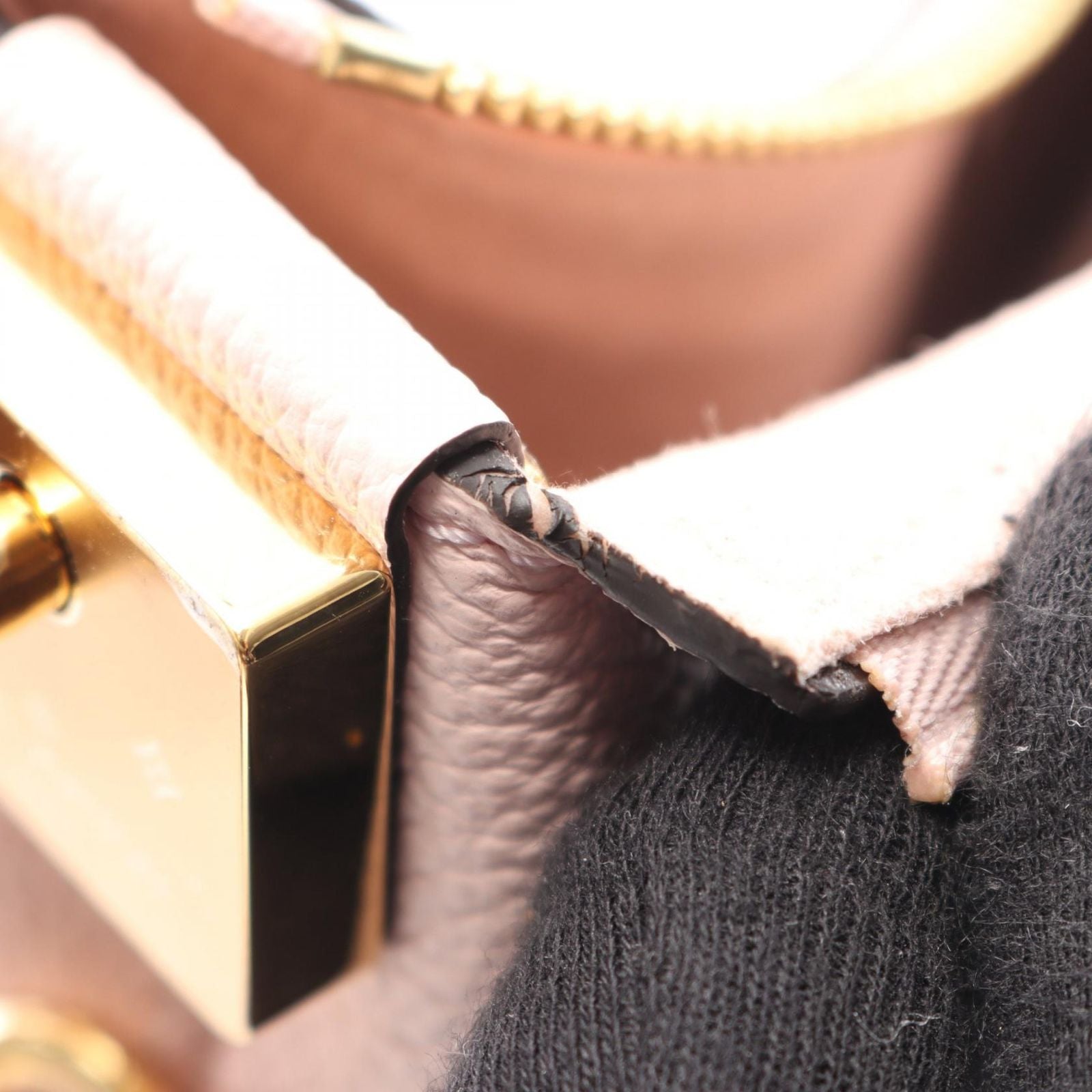 Louis Vuitton Handbag Marshmallow Pm Monogram Empreinte Boutonde Rose M45697