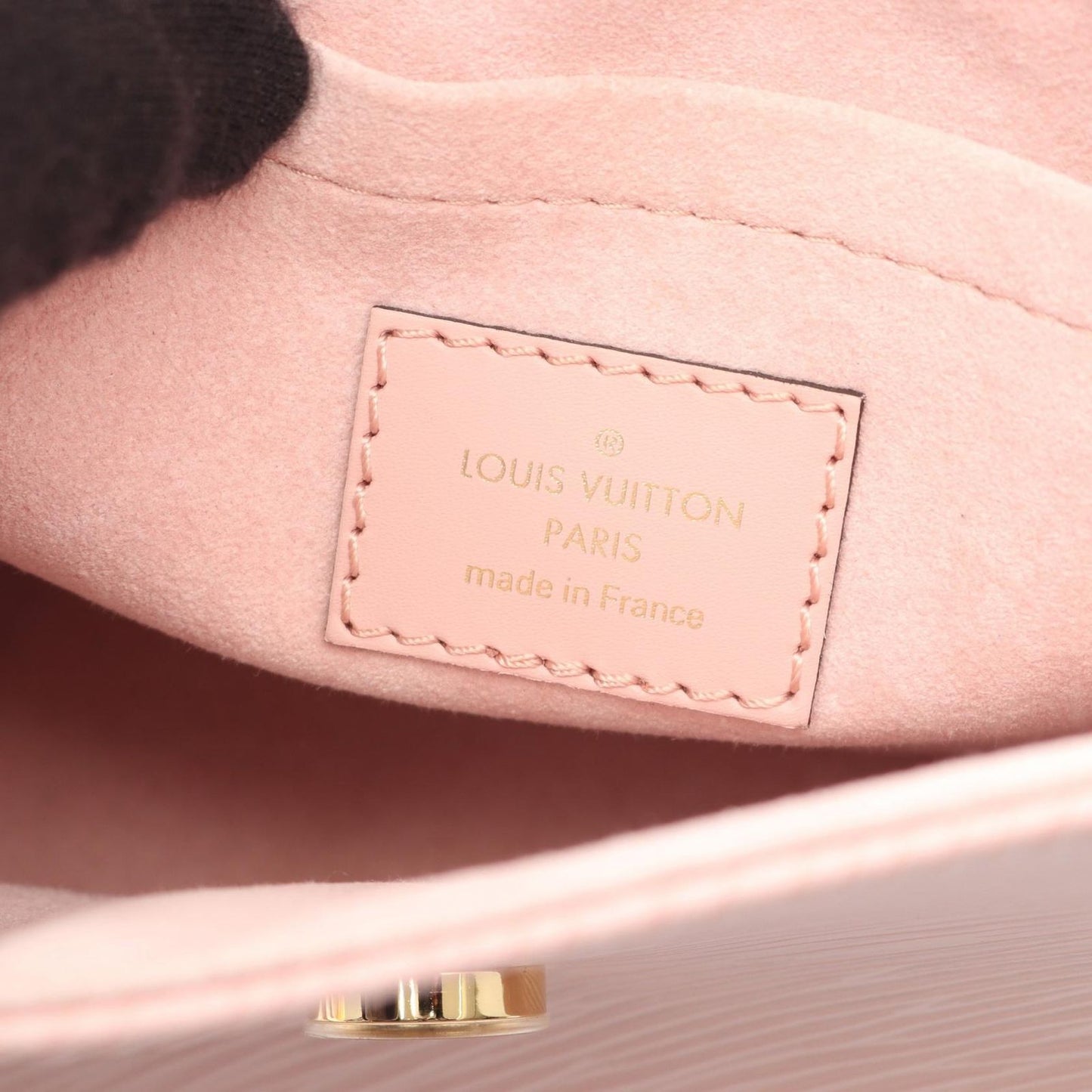 Louis Vuitton Handbag Rocky Bb Epi Rose Ballerine M52879 Rose Ballerine Leather