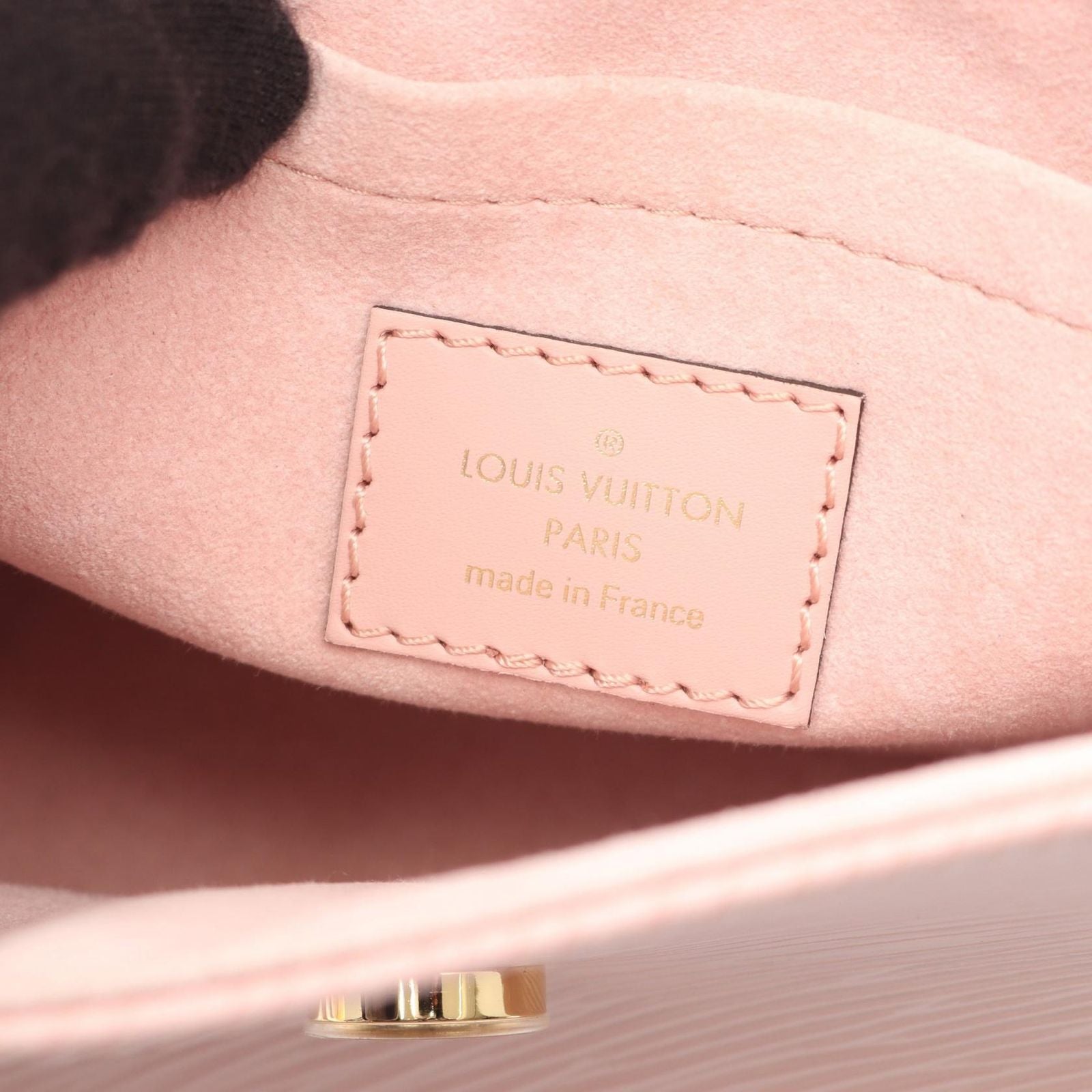 Louis Vuitton Handbag Rocky Bb Epi Rose Ballerine M52879 Rose Ballerine Leather