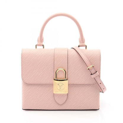 Louis Vuitton Handbag Rocky Bb Epi Rose Ballerine M52879 Rose Ballerine Leather