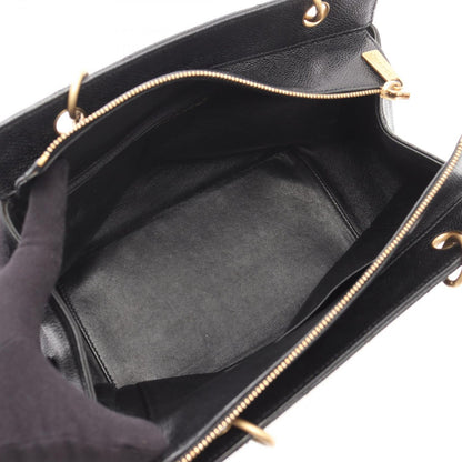 Chanel Shoulder Bag Matelasse A15688 Black Caviar Skin (grained Calf) Matelasse